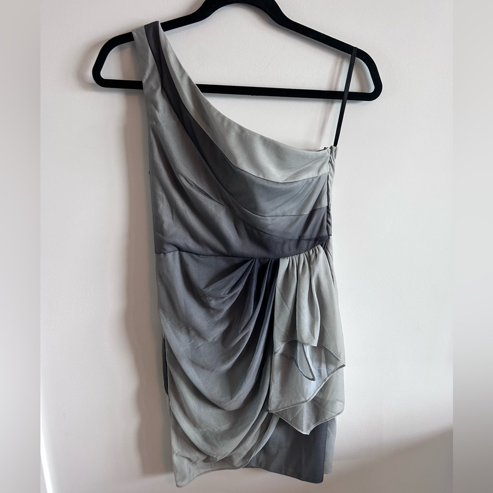 One-shoulder mini, size small NWT